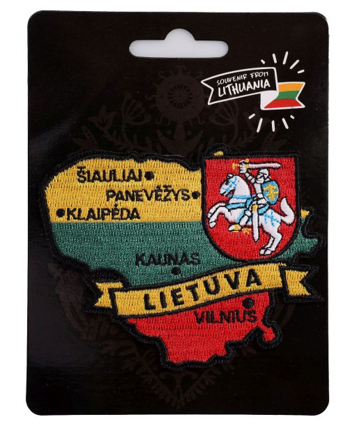Antsiuvas Lietuvos žemėlapis